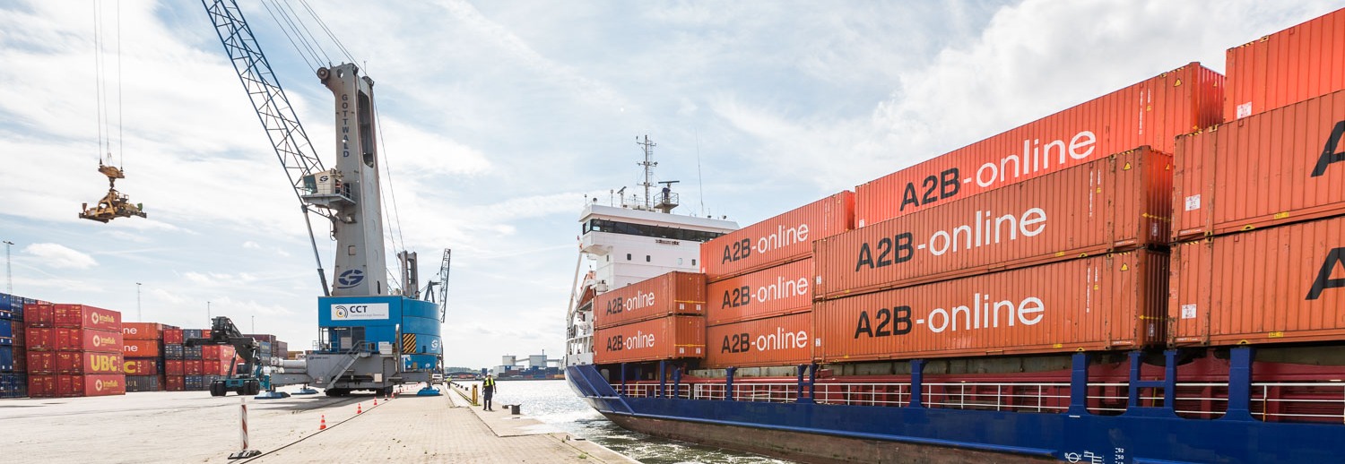 Biofuels and Big Data used to decrease CO2 for A2B-online Container ships