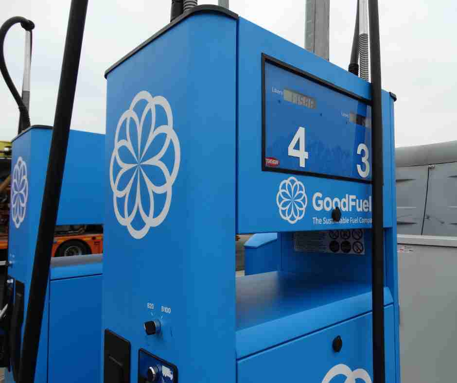 De Jong Zuurmond and GoodFuels put to use the first on-site blending station for renewable diesel