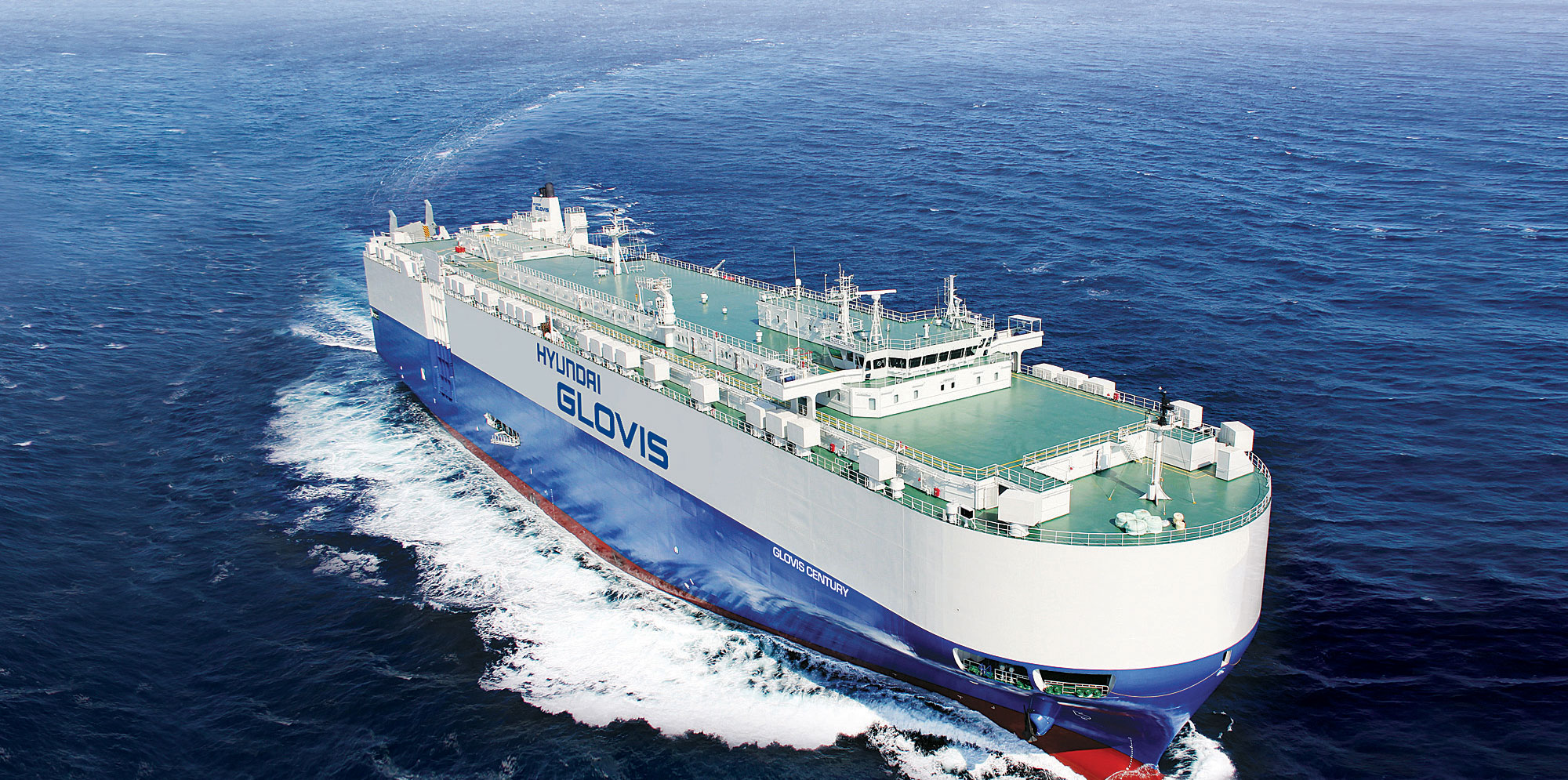 A Hyundai GLOVIS ro-ro vessel