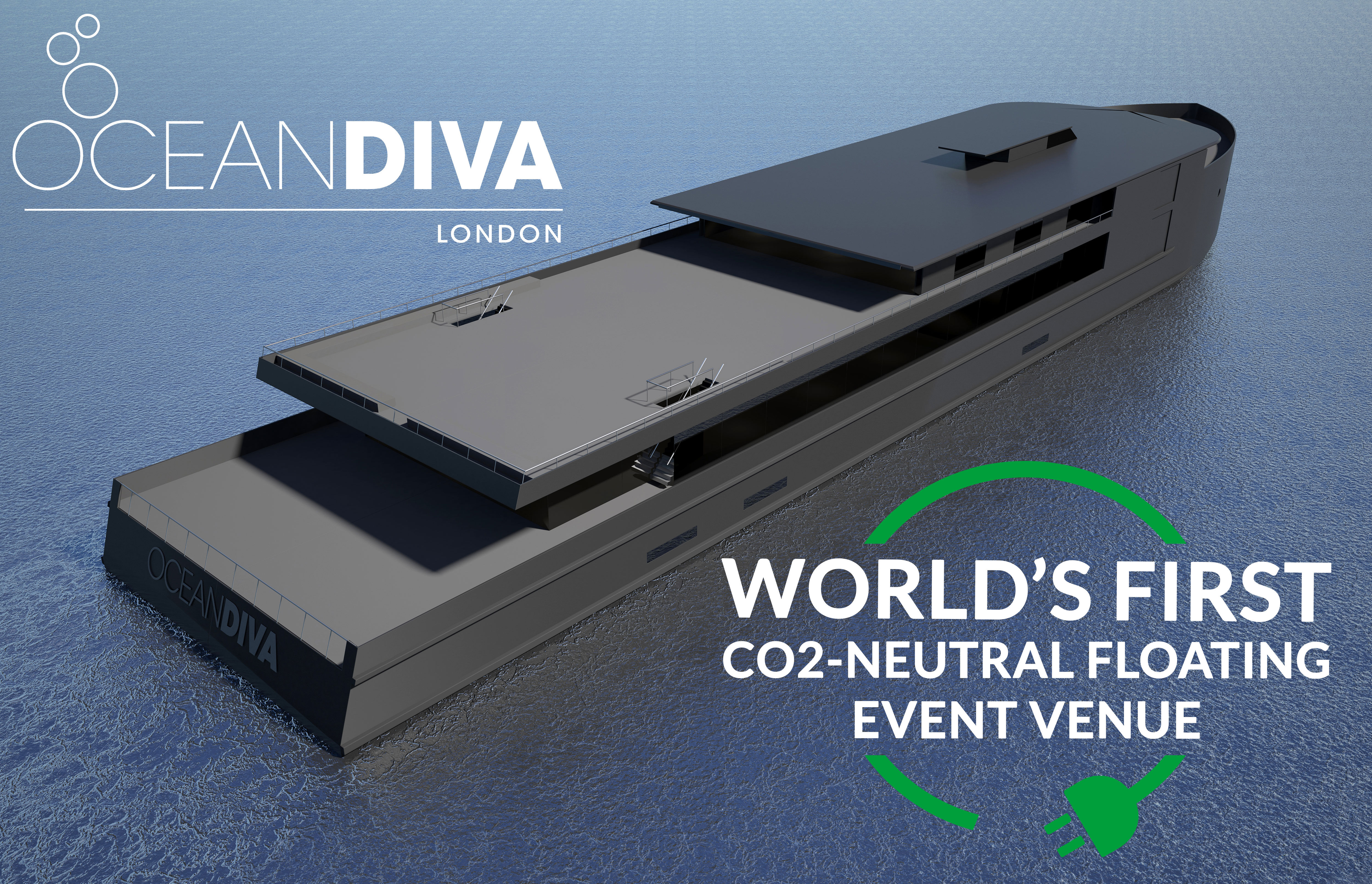 OCEANDIVA launches the world's first CO2-neutral event ship