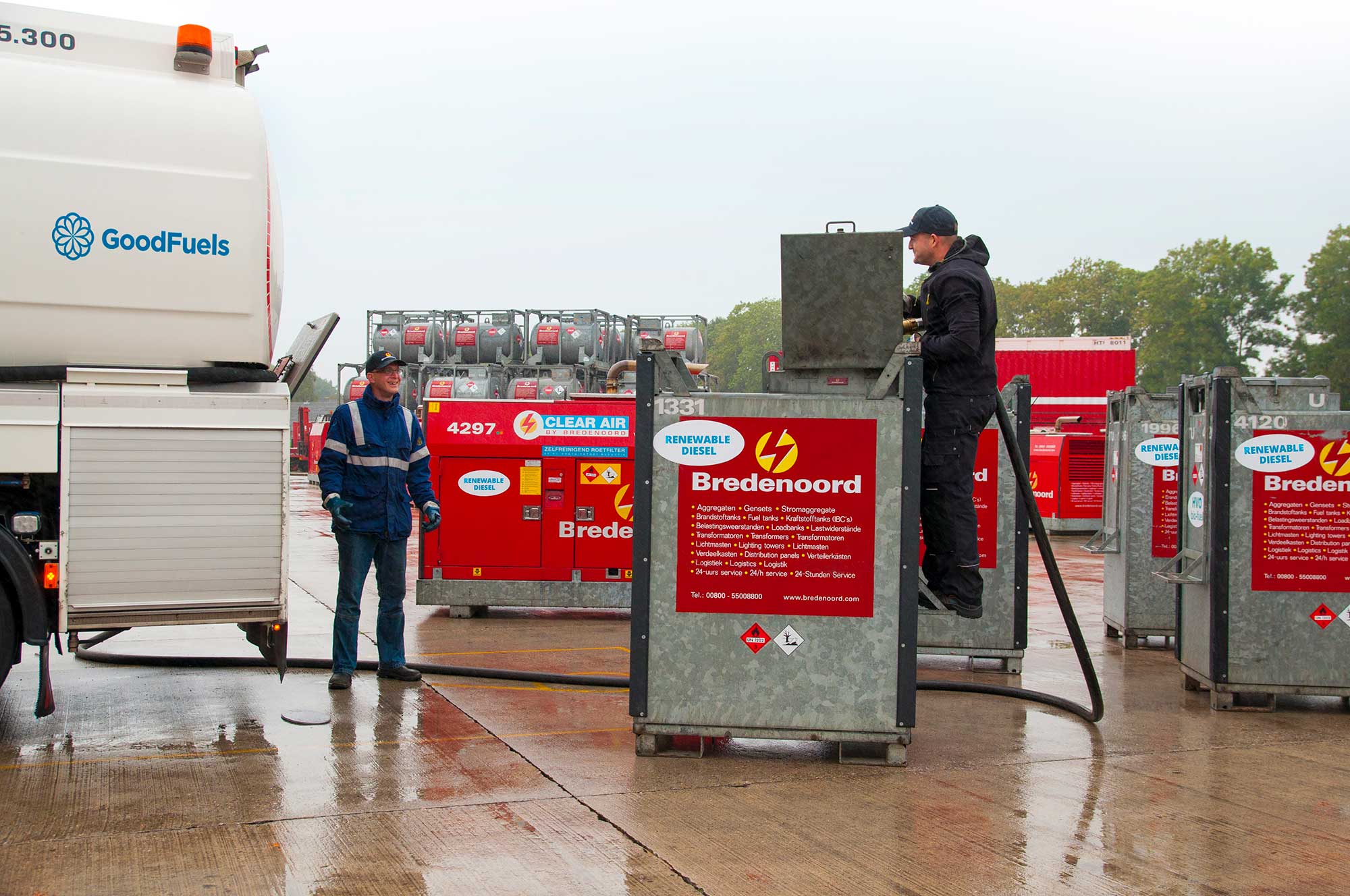 Bredenoord and GoodFuels Road & Rail join hands to radically reduce GHG emissions at the 31st Dam tot Damloop 2015.